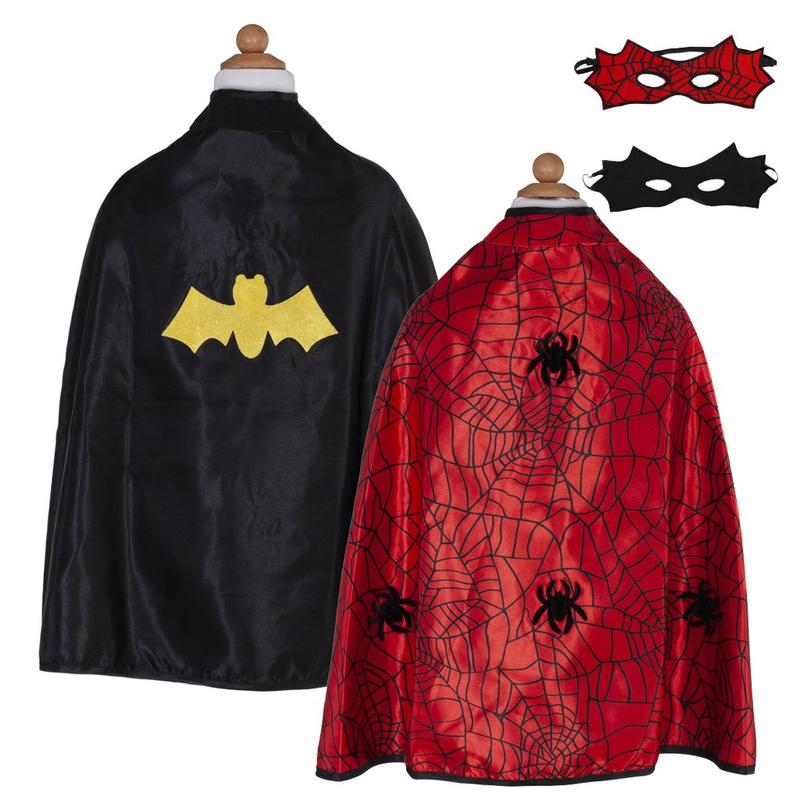Κάπα Spiderman & Batman Διπλής Όψης από το Dress-up.gr